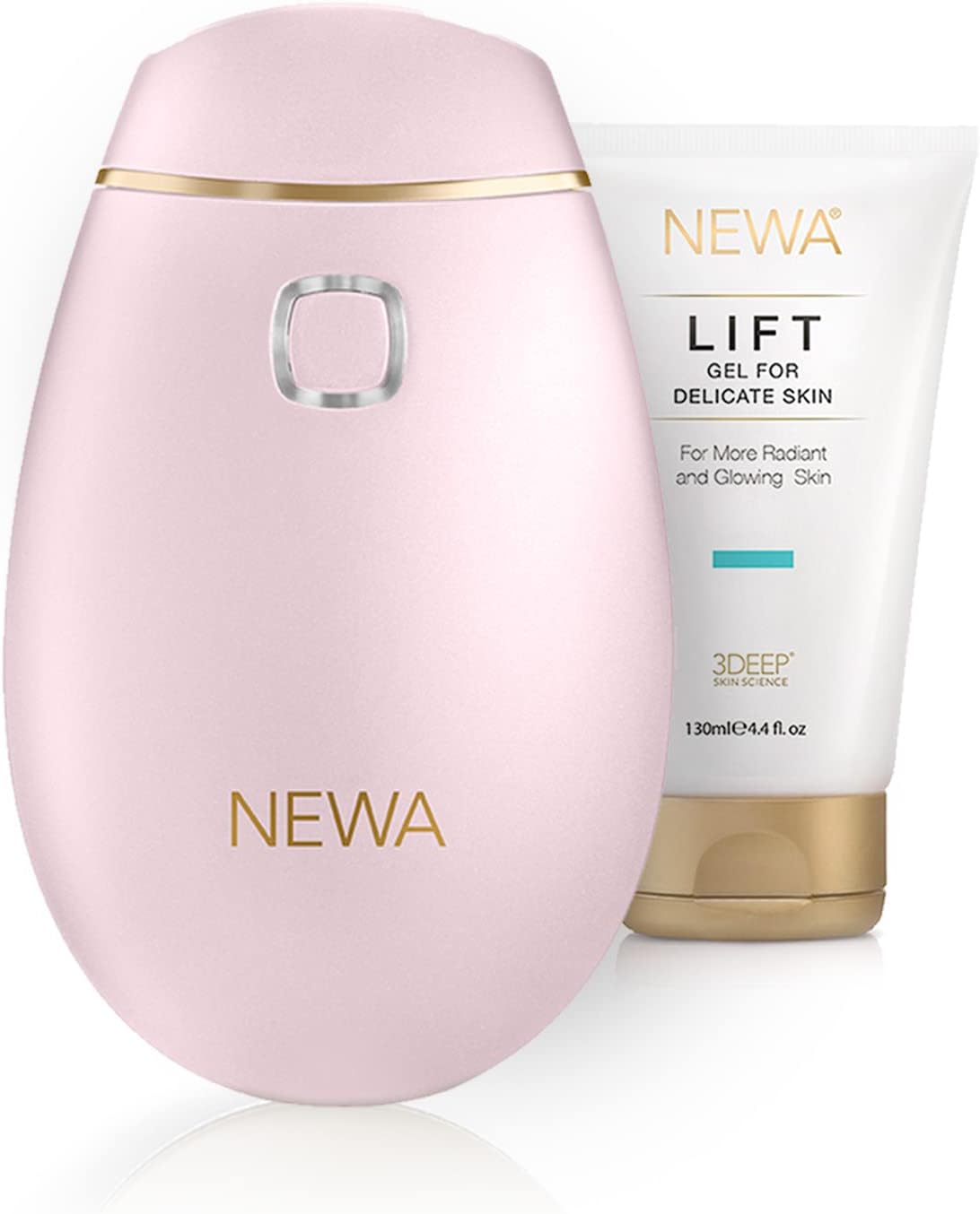 RF Wrinkle Reduction Device (Plug in) – FDA Cleared Skincare Tool for Facial Tightening. Boosts Collagen, Reduces Wrinkles. with 1 Month Gel Supply.